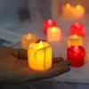 Bougies LED scintillantes