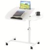 Bureau Roulant Réglable 2-en-1