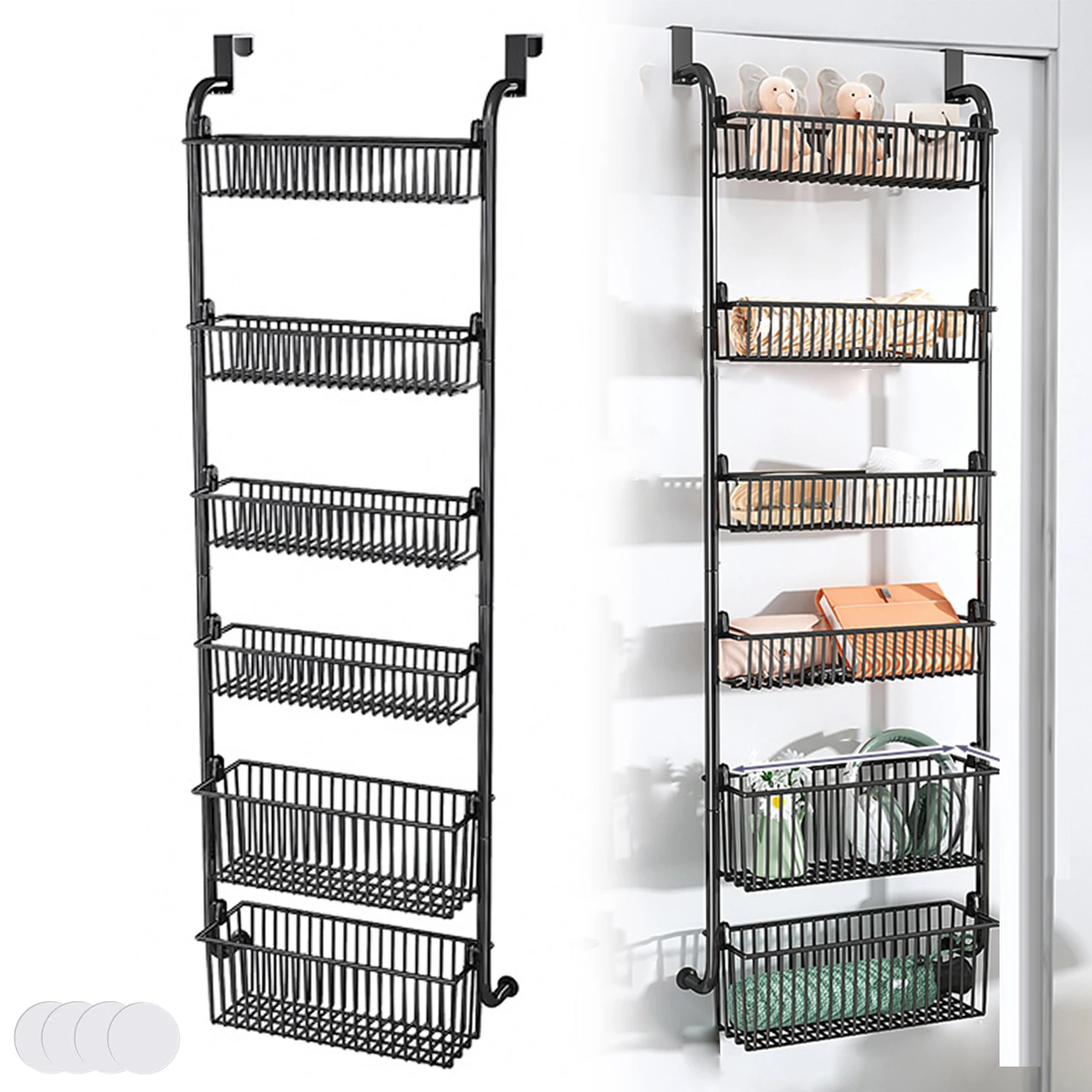 Etagère de rangement murale en métal